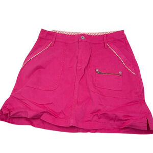 Paradiso Pink Cotton Blend Active Skirt M